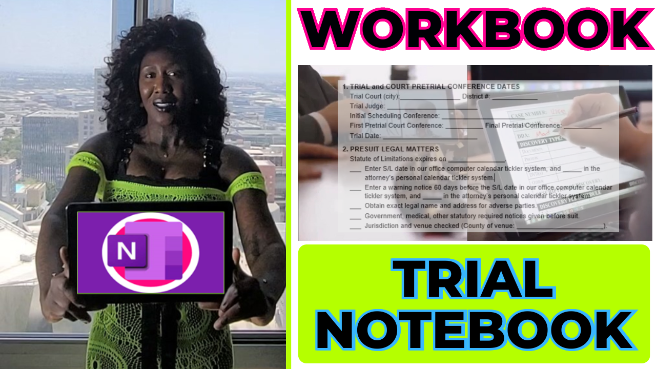 ProfessorBlackmore.com Trial Notebook Workbook