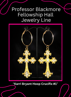 Fellowship Hall – Karri Bryant Hoop Crucifix #1